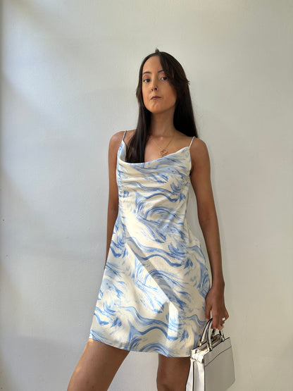 Aqua Marble Dress